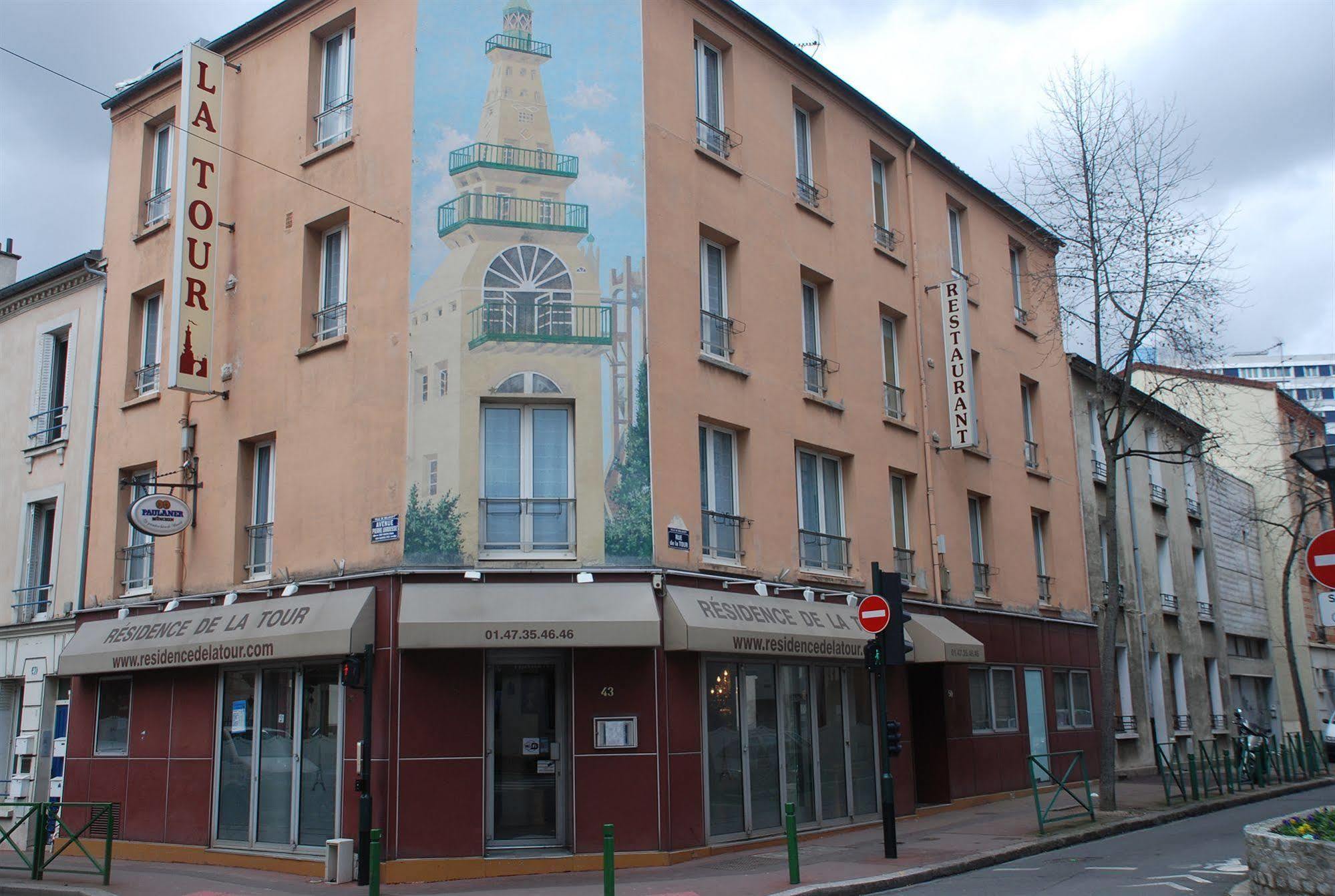 Hotel residencia de La Tour Malakoff Exterior foto